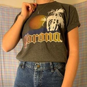 corona beer t shirt vintage